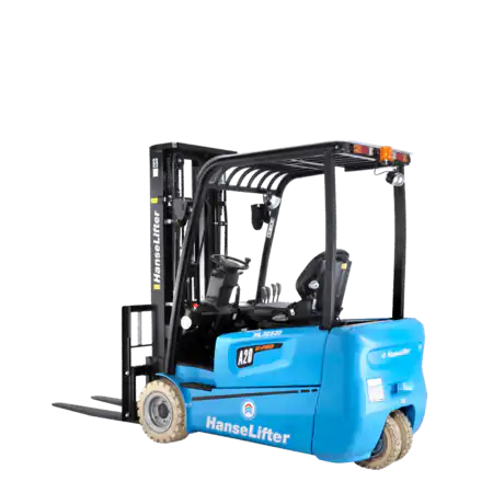 hanselifter 3-wheel electric forklift HL3ES20-AC6 side view